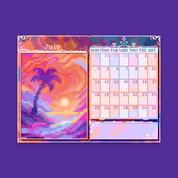 Pixyls x Hexh 2027 Desk Calendar