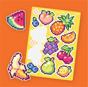 Juicy Fruits Sticker Sheet