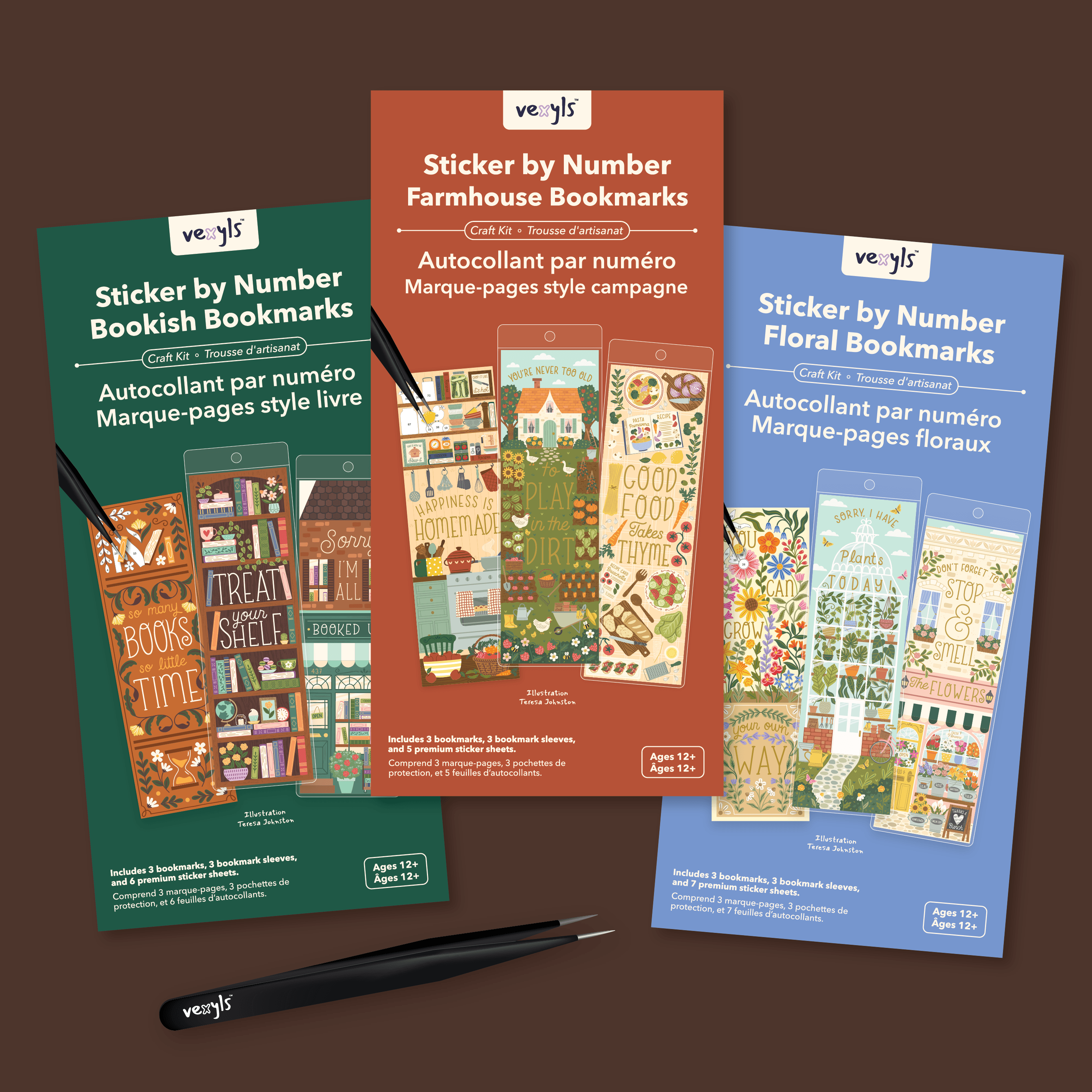 Bookmark Bestsellers Set for One