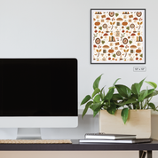 Cozy Vintage Autumn Canvas