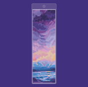 Amethyst Sunset Bookmark