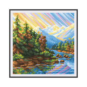 Morning Mountains Canvas
