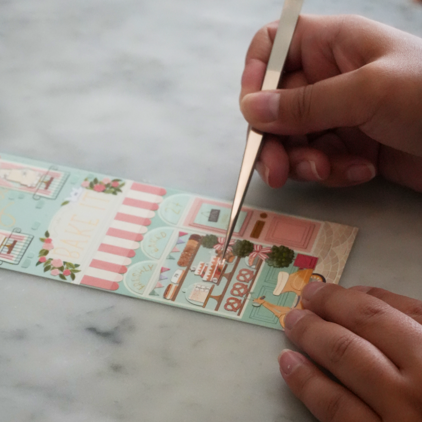 Bakery Bookmarks Set