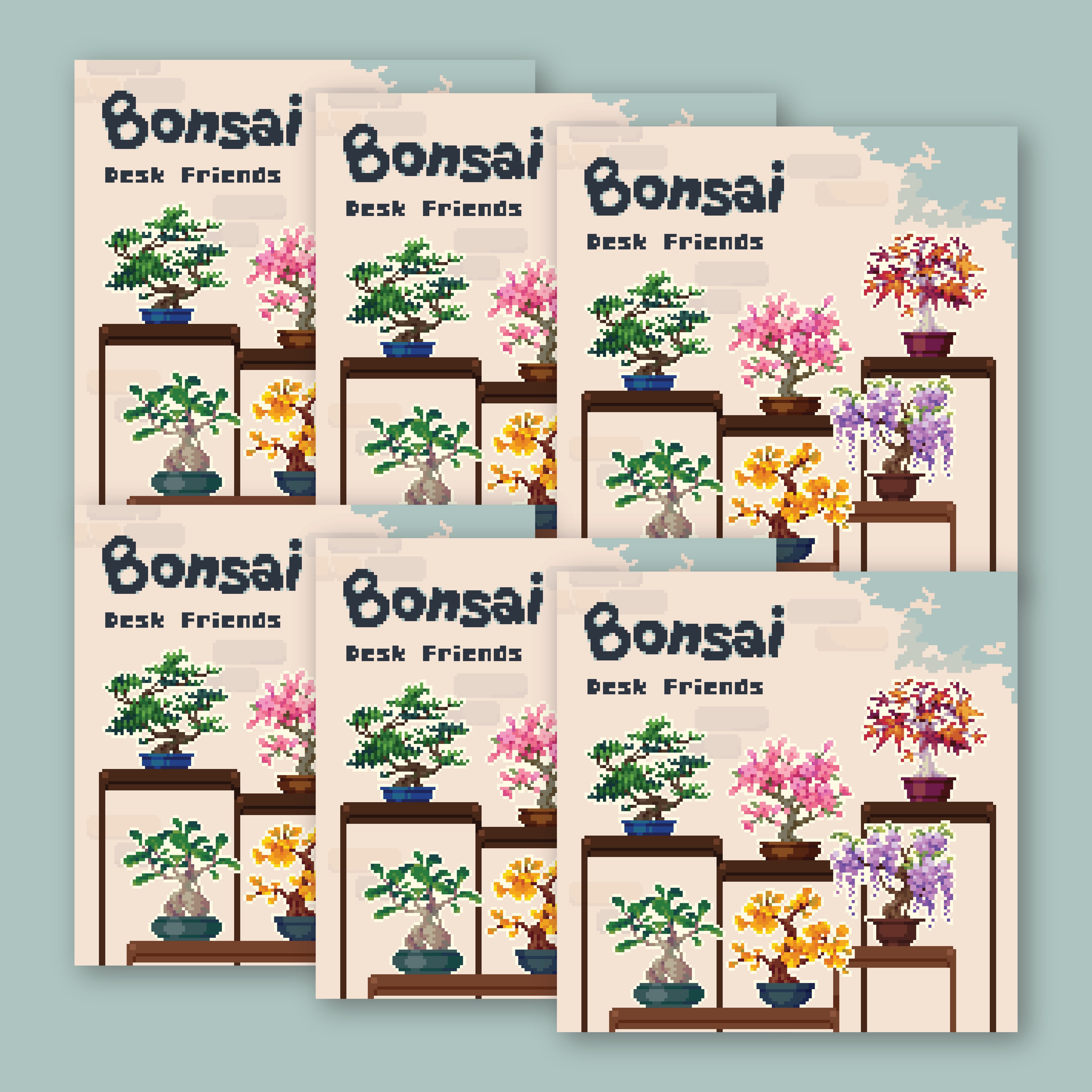 Bonsai Desk Friends Blind Box Full Set