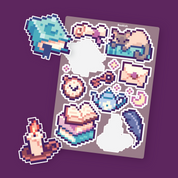 Bookish Sticker Sheet