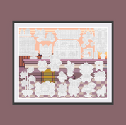 Cozy Cafe Canvas