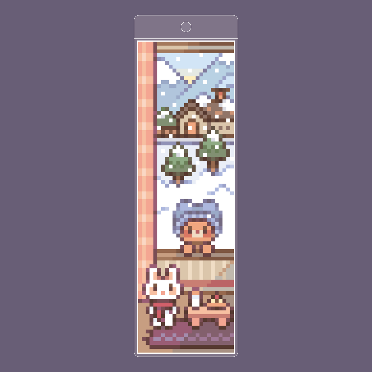 Cozy Winter Bookmark