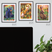 Forest Wildlife Collectible Cards