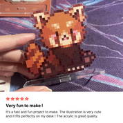 Red Panda Desk Friend