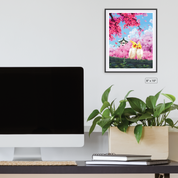 Lovebirds Canvas