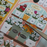 Floral Bookmarks Set