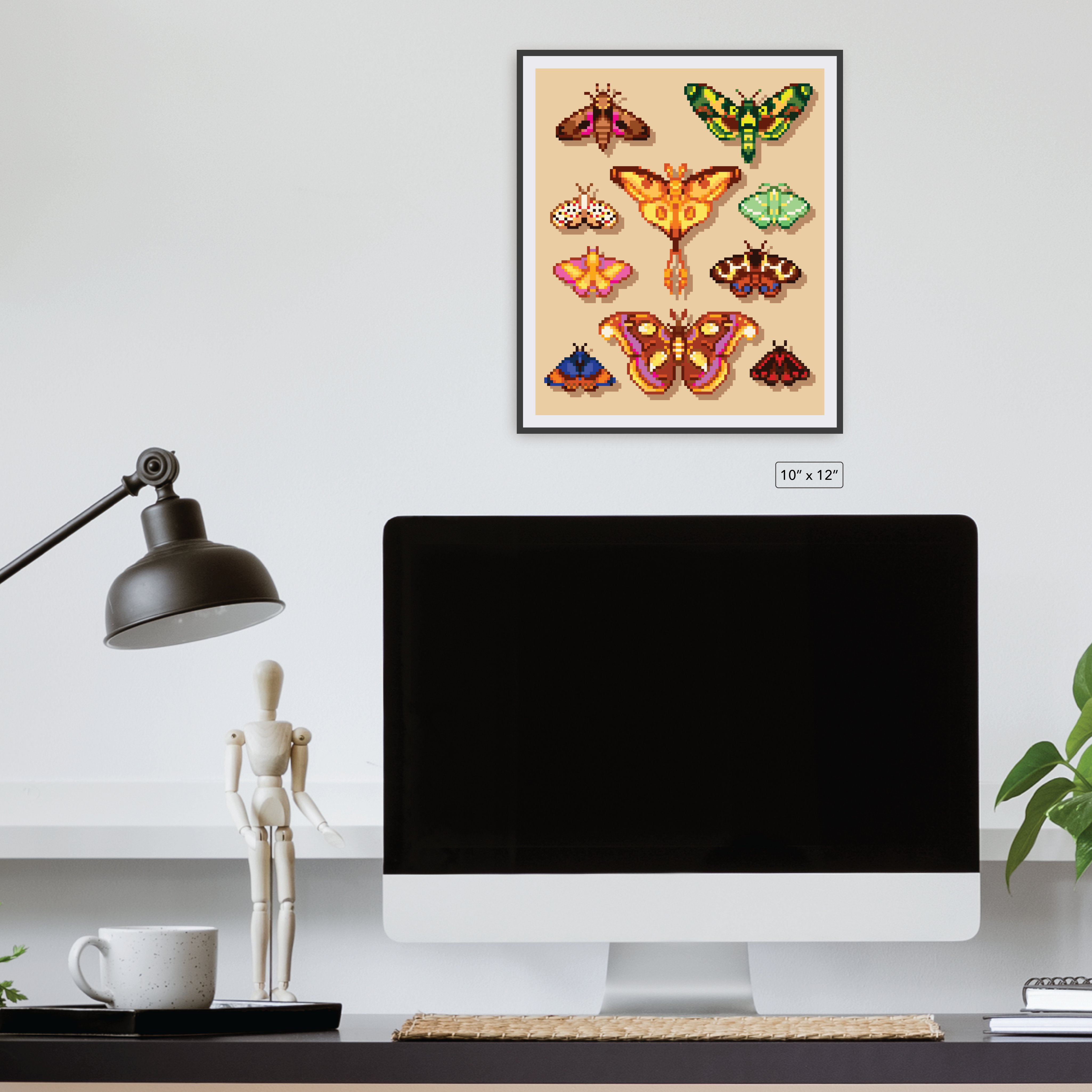 Moths Canvas