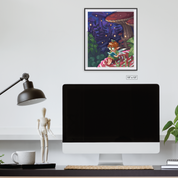 Mushroom Fairy Canvas