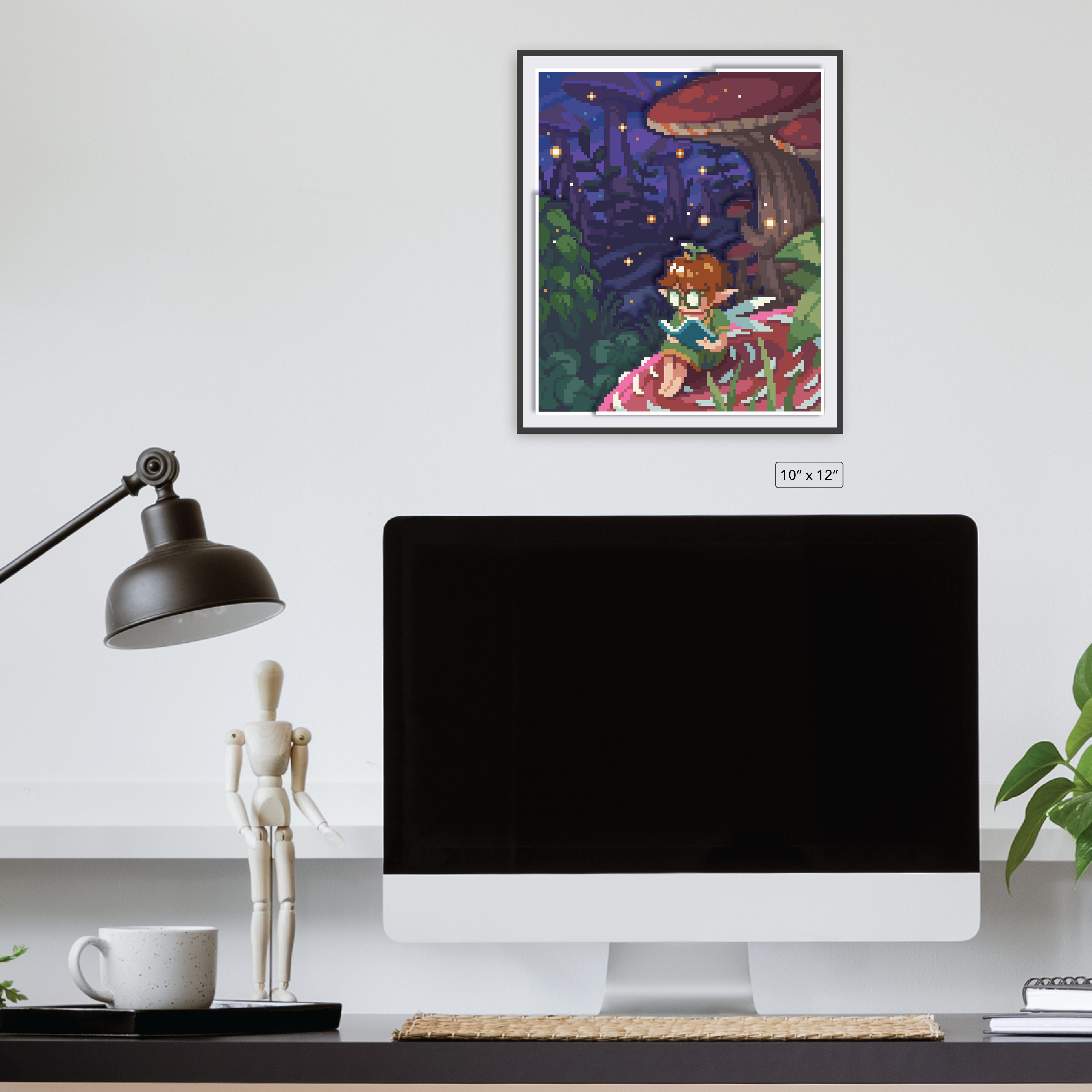Mushroom Fairy Canvas