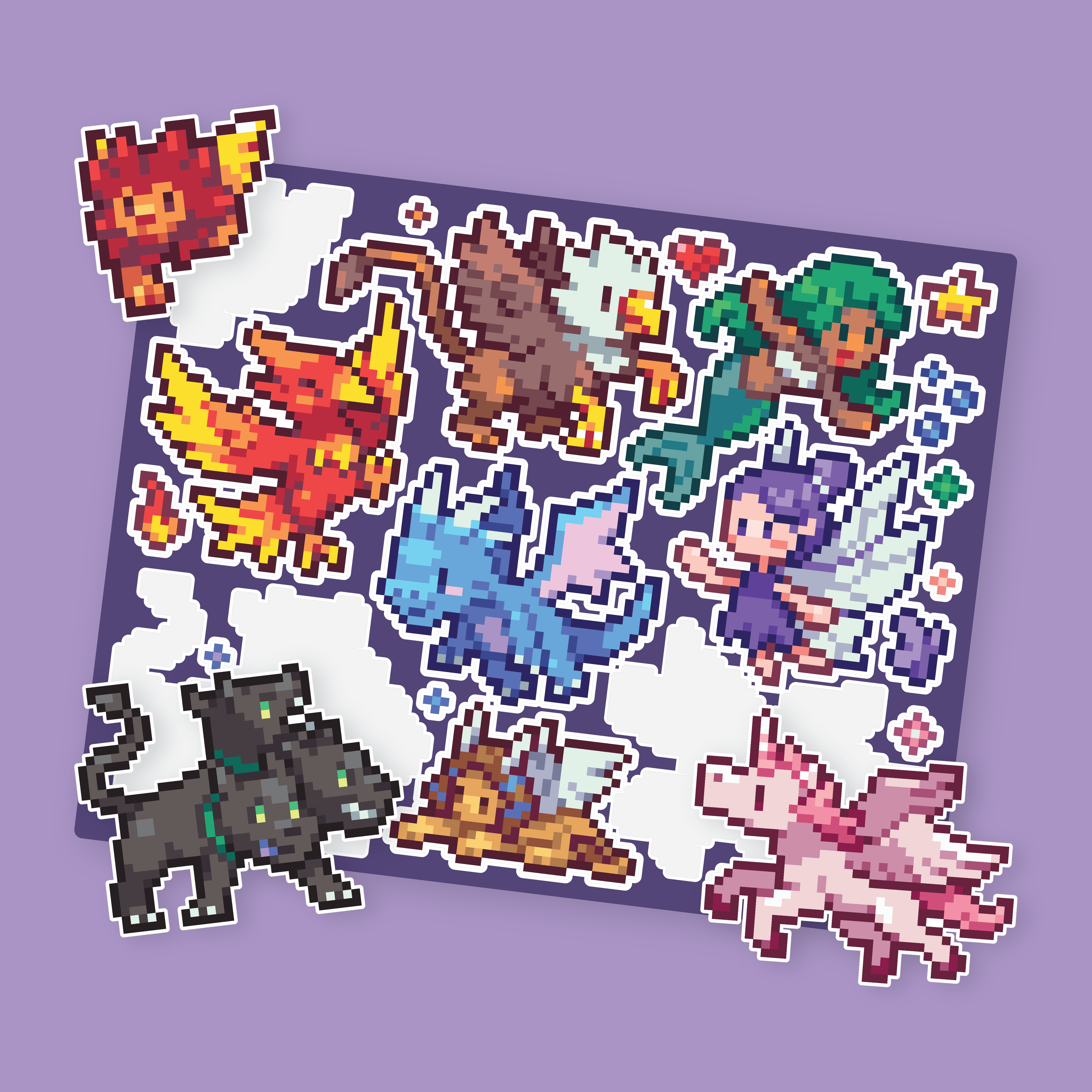 Mythological_Creatures_Sticker_Sheet.png