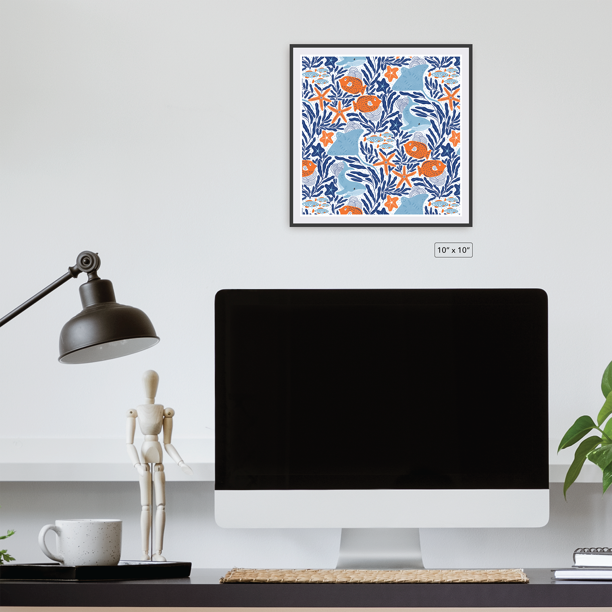 Ocean Creatures Canvas