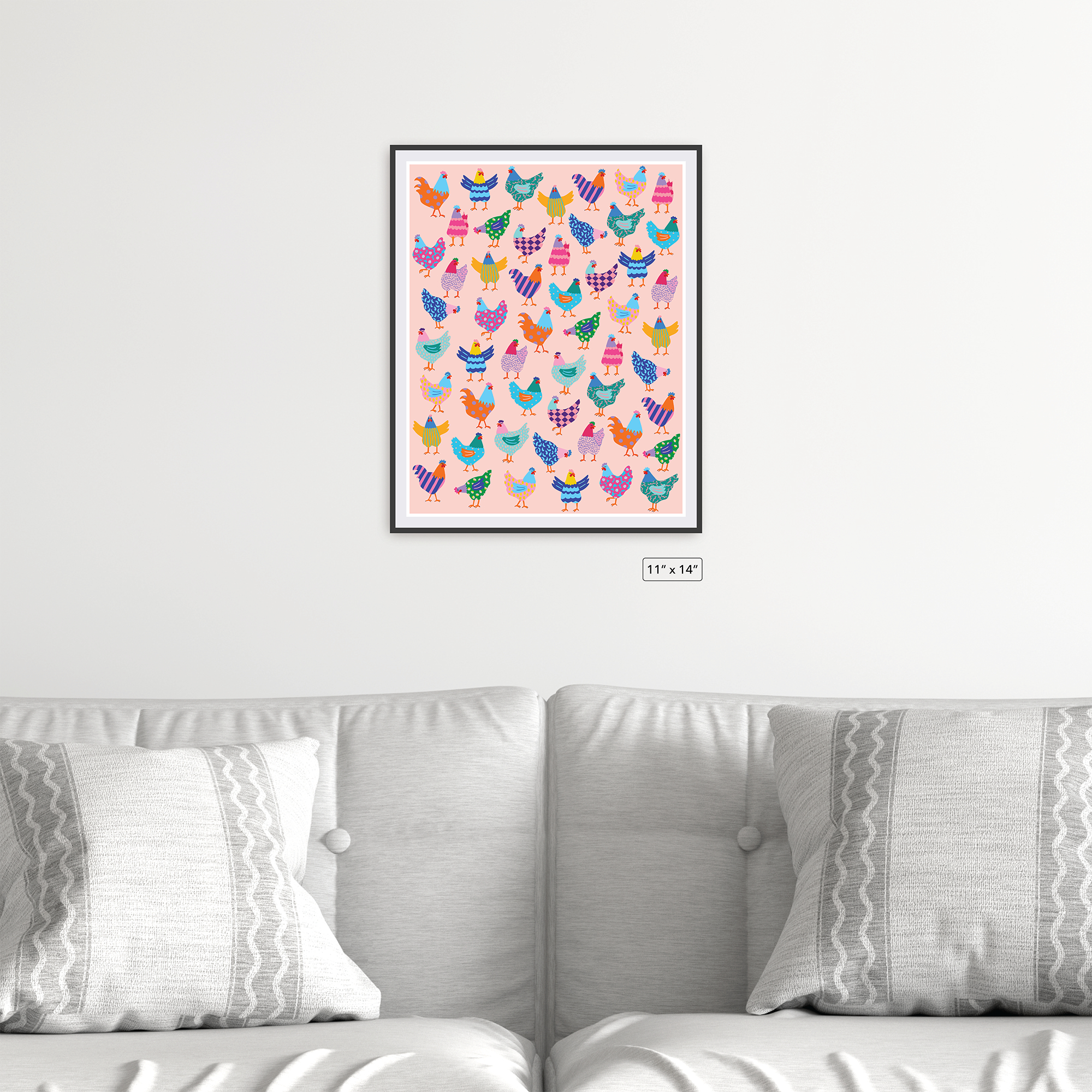 Poultry Party Canvas