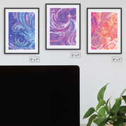 Space Abstracts Collectible Cards