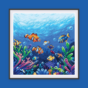Underwater Wonders Canvas