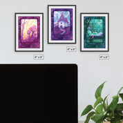 Witchy Landscapes Collectible Cards