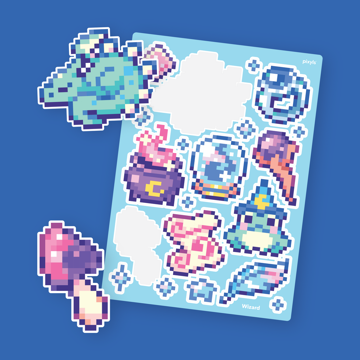 Wizard Sticker Sheet