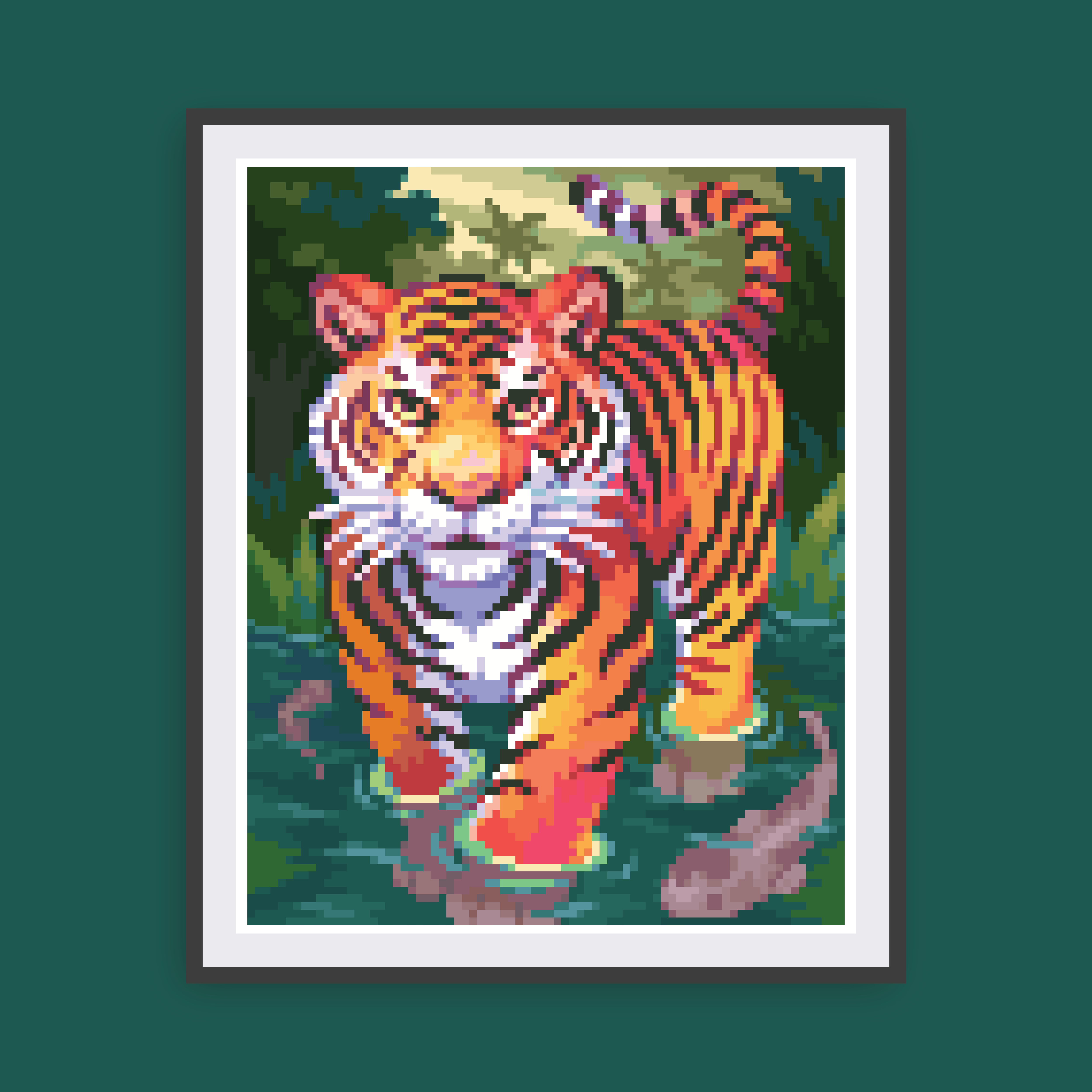 Jungle Gaze Canvas