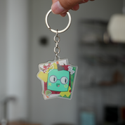 Nono Layered Keychain