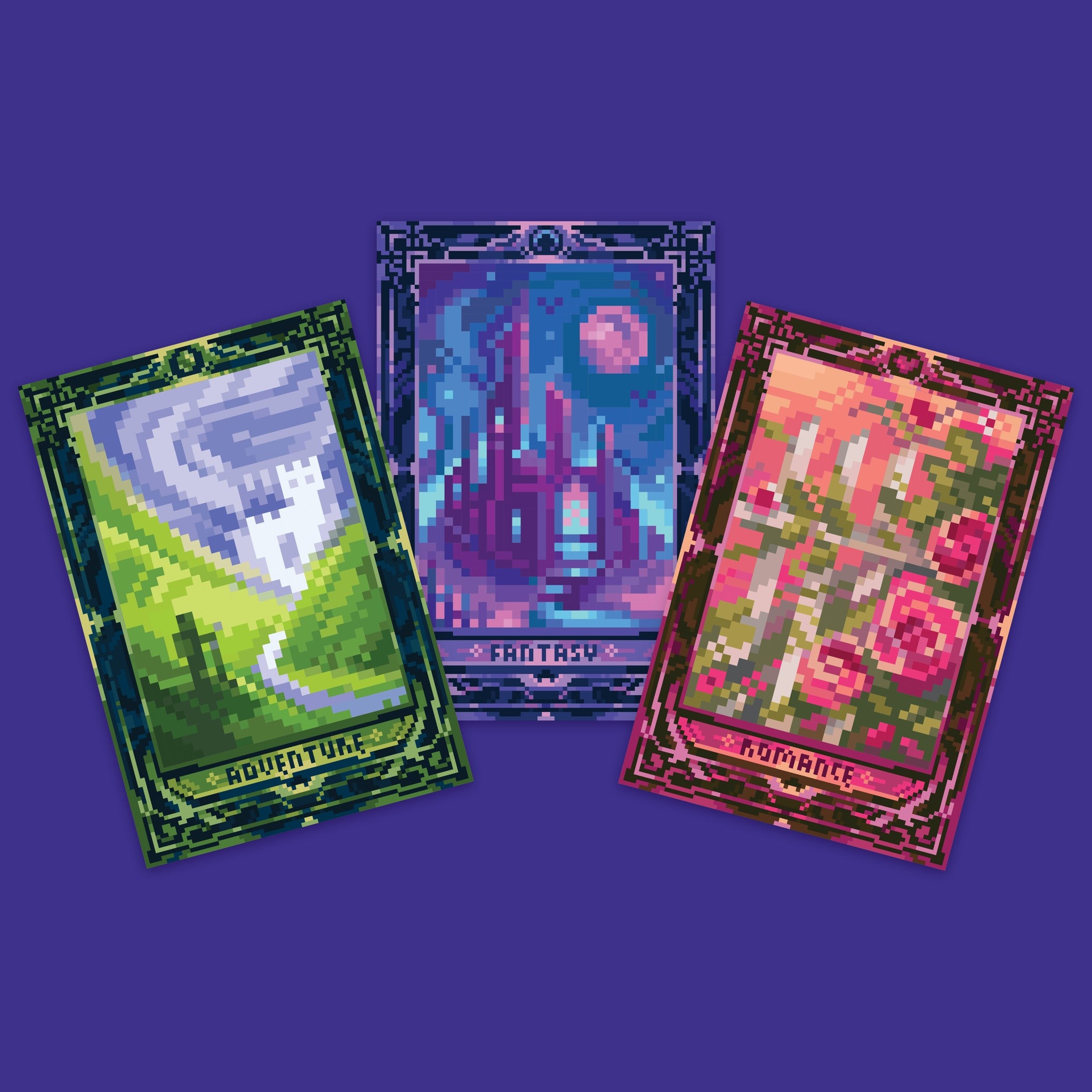 Novel Landscapes Collectible Cards