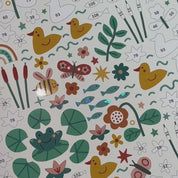 Pond Friends Canvas
