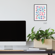 Summer Shells Canvas