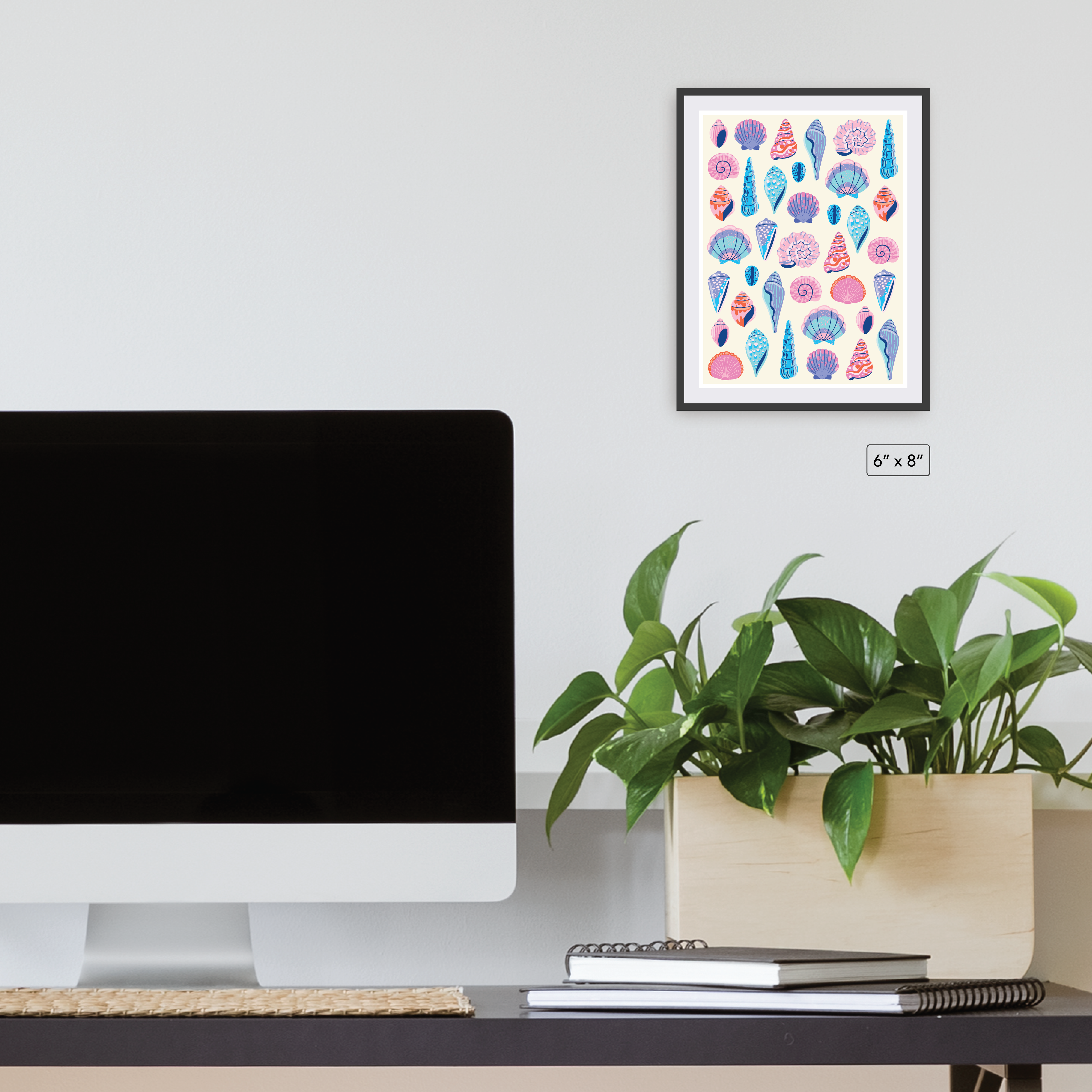 Summer Shells Canvas