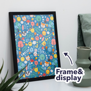 Cozy Vintage Autumn Canvas